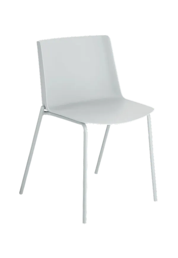 Stilriktig karmstol i grått från Kave Home.