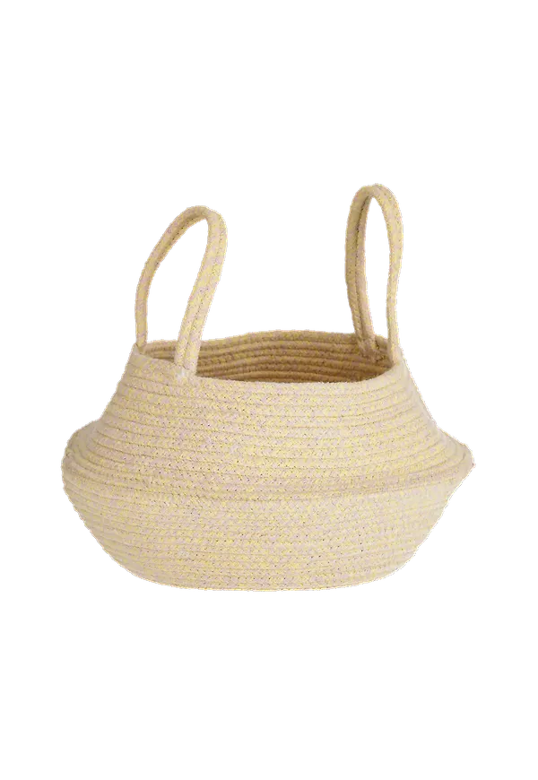 Moderiktig kave home möbel i beige färg gjord i bomull.