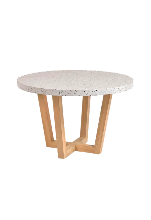 Klassisk bord i vitt från Kave Home.