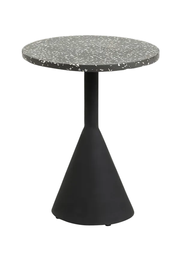 Svart Kave Home-sidobord i exklusiv modell.