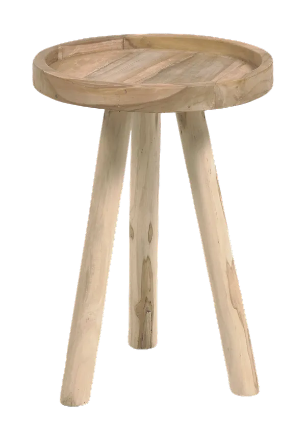 Jättefin bord i teak från Kave Home.