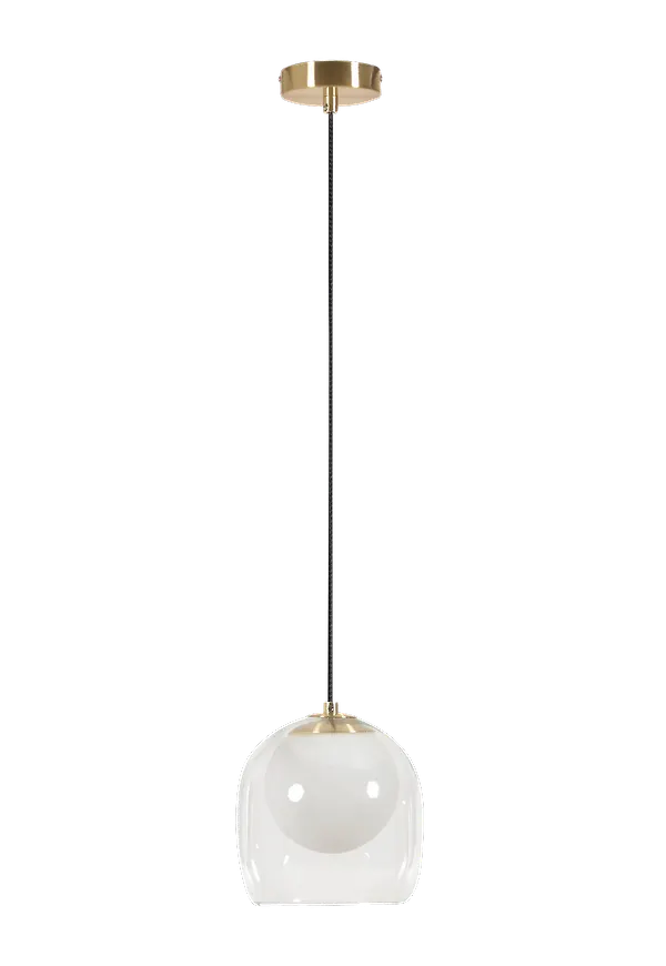 Exklusiv guldfärgad lampa 2025 från Kave Home.