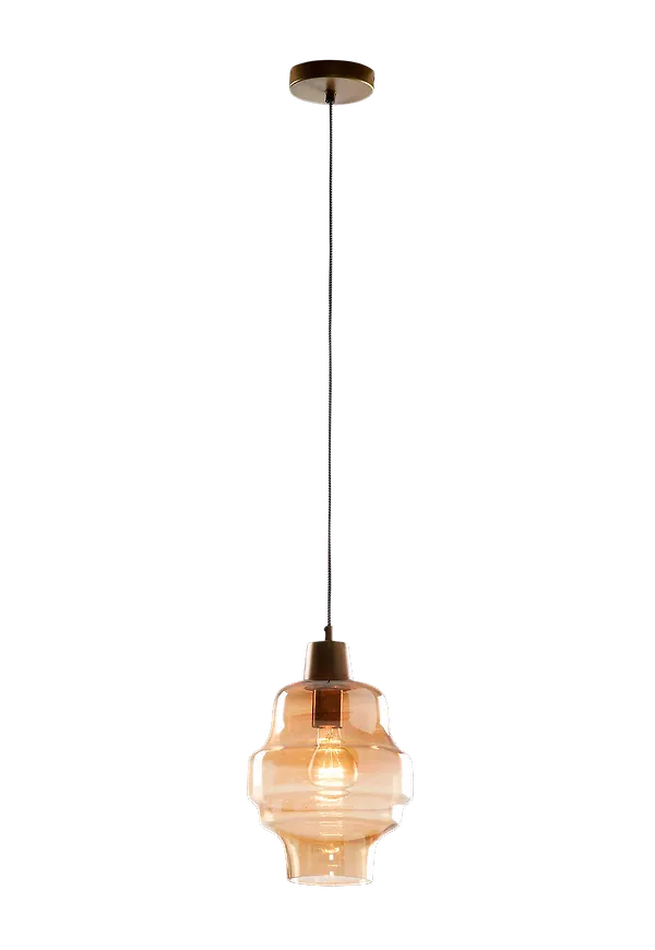 Härlig glödlampa i ljusorange från Kave Home.