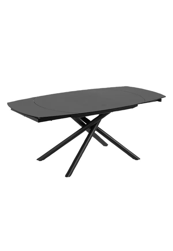 Svart matbord som passar perfekt till sommaren 2025!