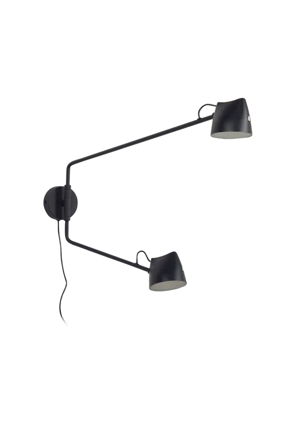 Superfin svart lampa 2025 från Kave Home.