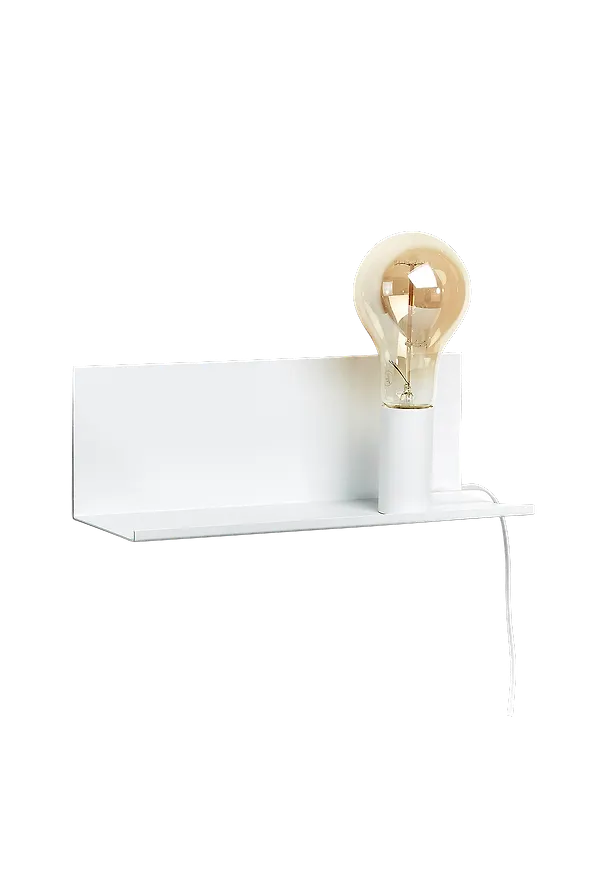 Stilren vit lampa 2025 från Kave Home.