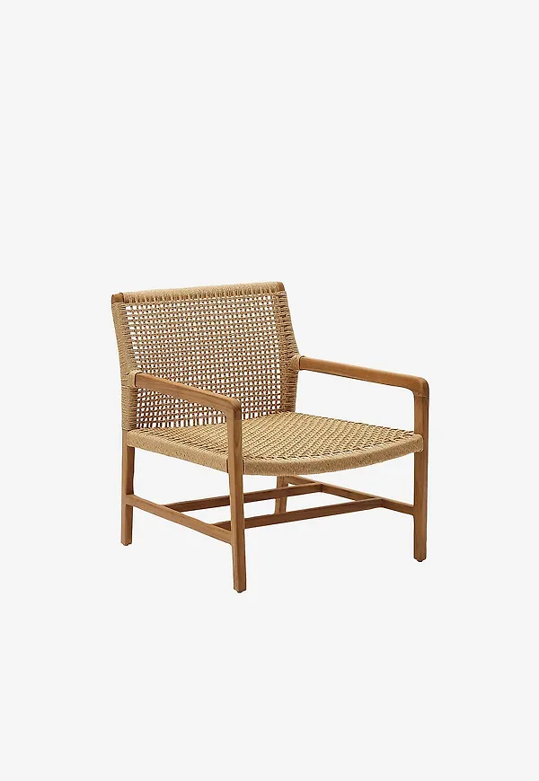 Supersnygg teakfåtölj 2025 från Kave Home.