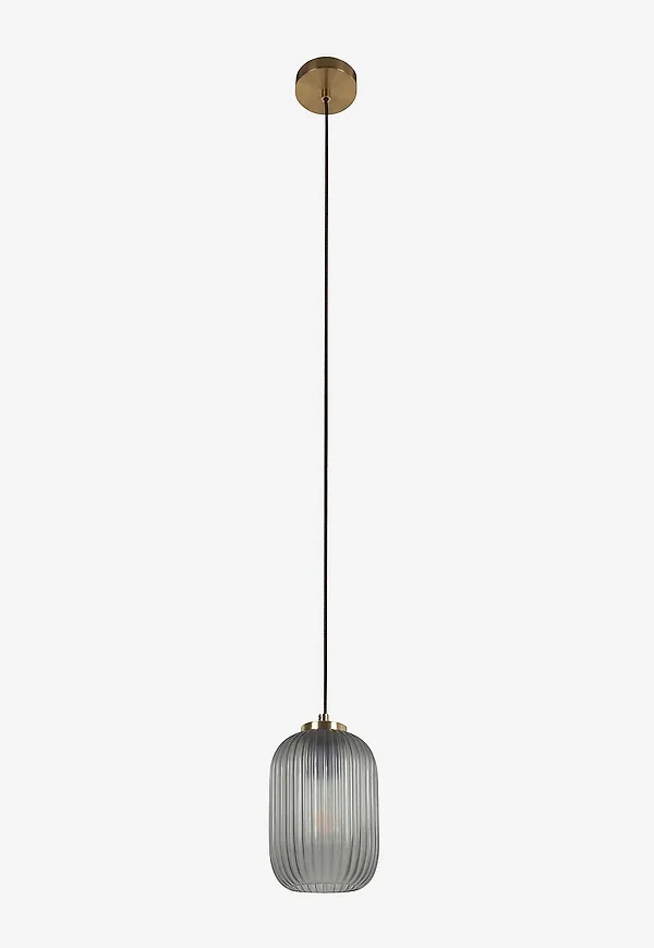 Elegant taklampa i grått från Kave Home.