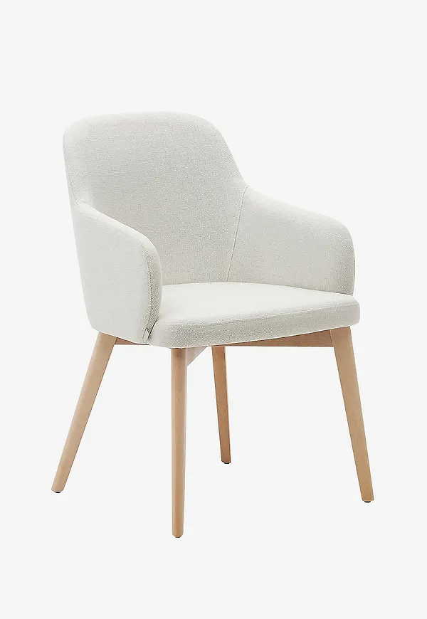 Beige Kave Home-stol i otroligt fin modell.