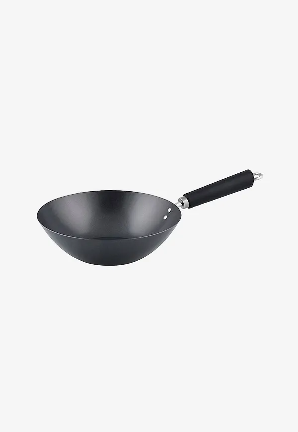 Jättefin wok i svart från Ken Hom.