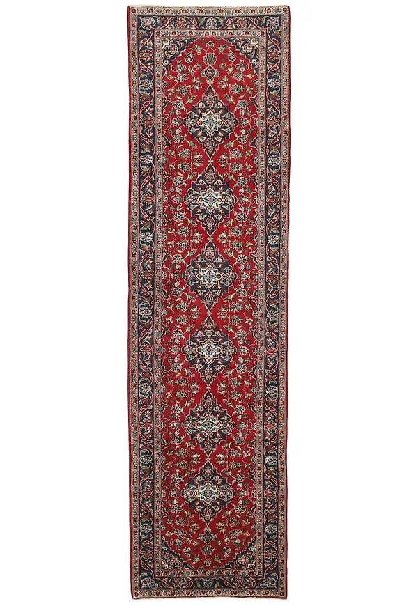 Superfin blå ullmatta 2026 från Rezas.