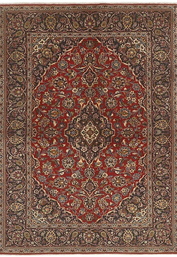 Snygg matta i rött från Rezas.