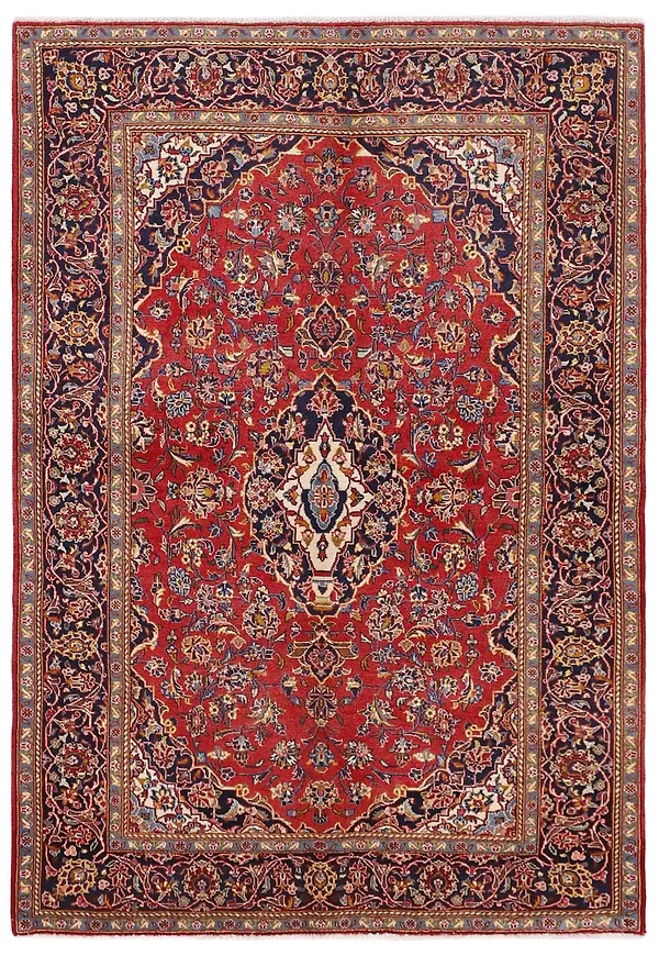 Söt matta i rött från Rezas.