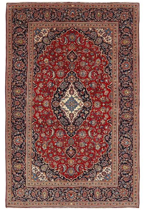 Otroligt fin blå matta 2026 från Rezas.