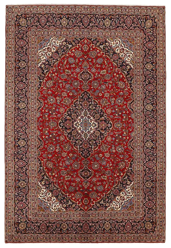 Elegant blå matta 2026 från Rezas.