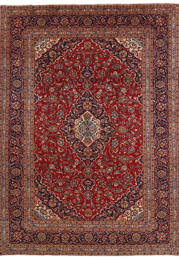 Härlig blå matta 2026 från Rezas.