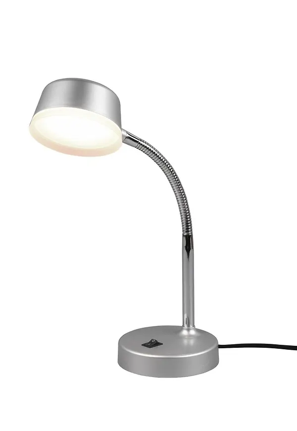 Grå Trio Lighting-lampa i trendig modell.