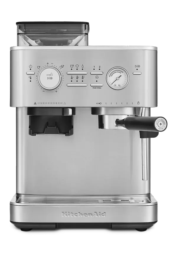Komfortabel espressomaskin 2026 från KitchenAid.