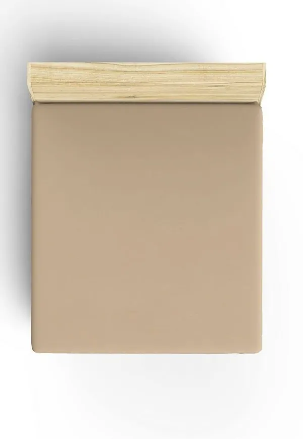 Ikonisk lakan i beige färg gjord i bomull.