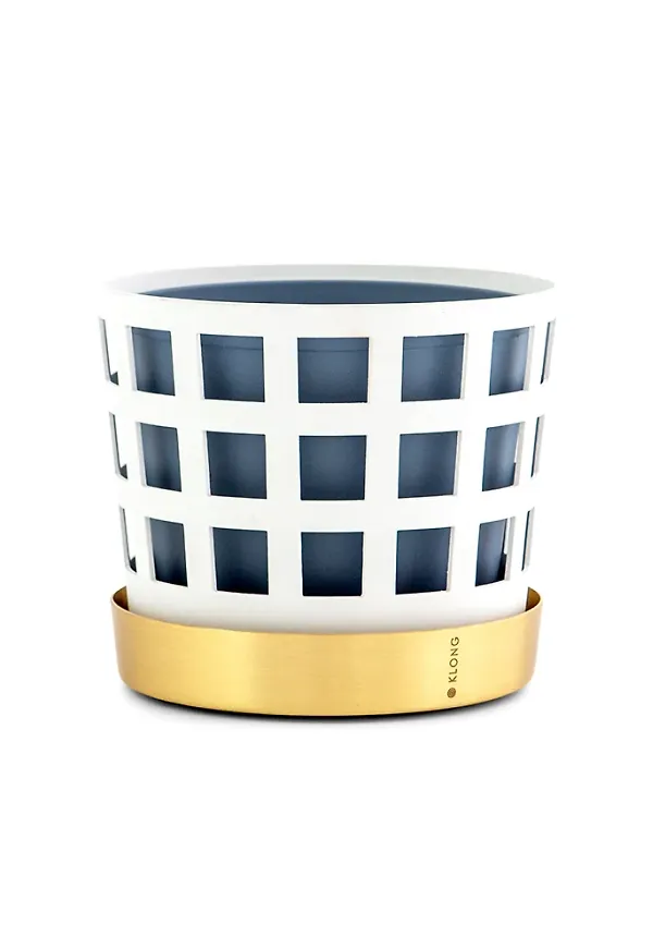 Klassisk kruka i vitt från KLONG.