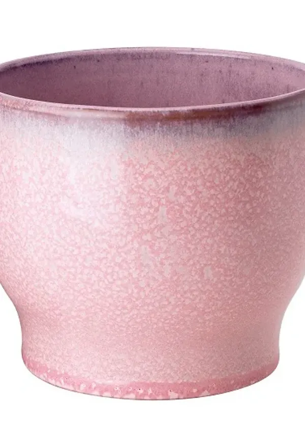 Rosa Knabstrup Keramik-ytterkruka i exklusiv modell.