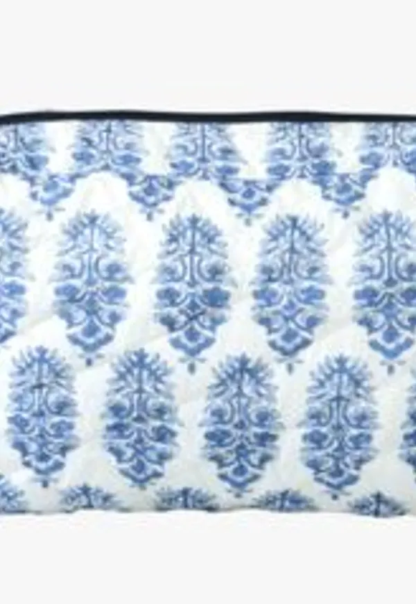 Blå hemtex-smyckesskrin i jättefin modell.