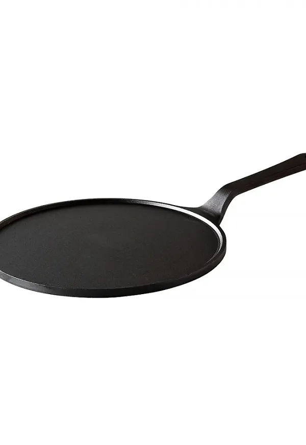 Stilren pannkakspanna i svart från Kockums Jernverk.