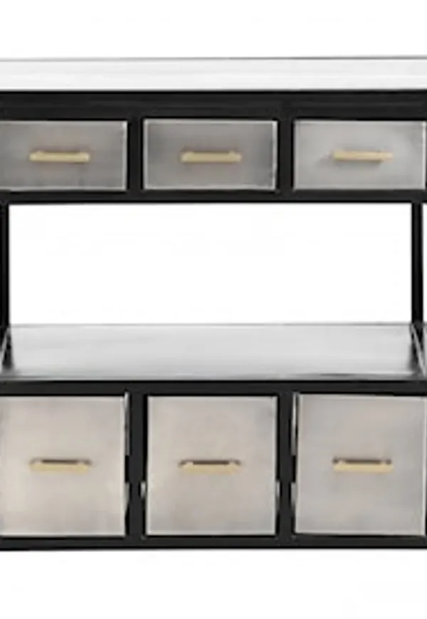 Cool sidobord i järn från Nordal.