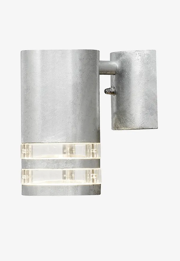 Superfin vägglampa i silver från Konstsmide.
