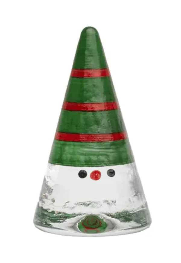 Snygg tomte i grönt från Kosta Boda.