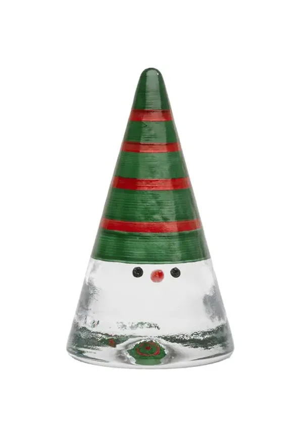 Snygg tomte i grönt från Kosta Boda.