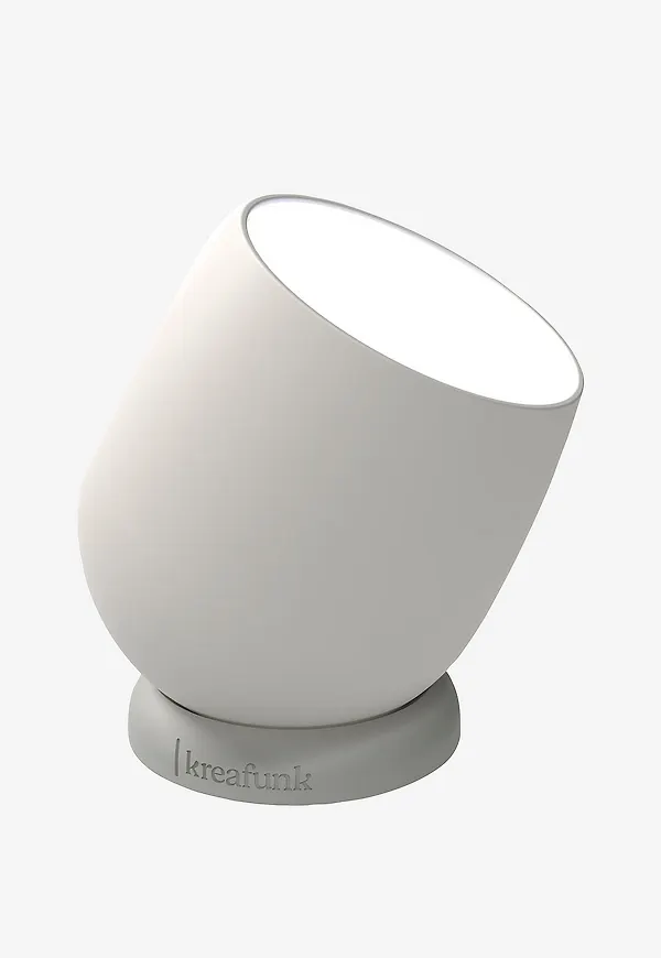 Otroligt snygg ledlampa i vitt från Kreafunk.