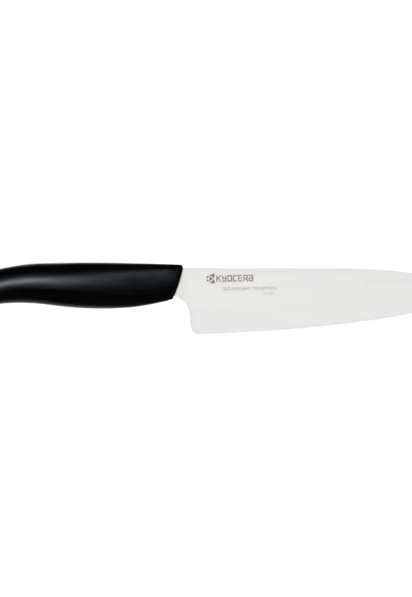 Härlig grönsakskniv i vitt från Kyocera.
