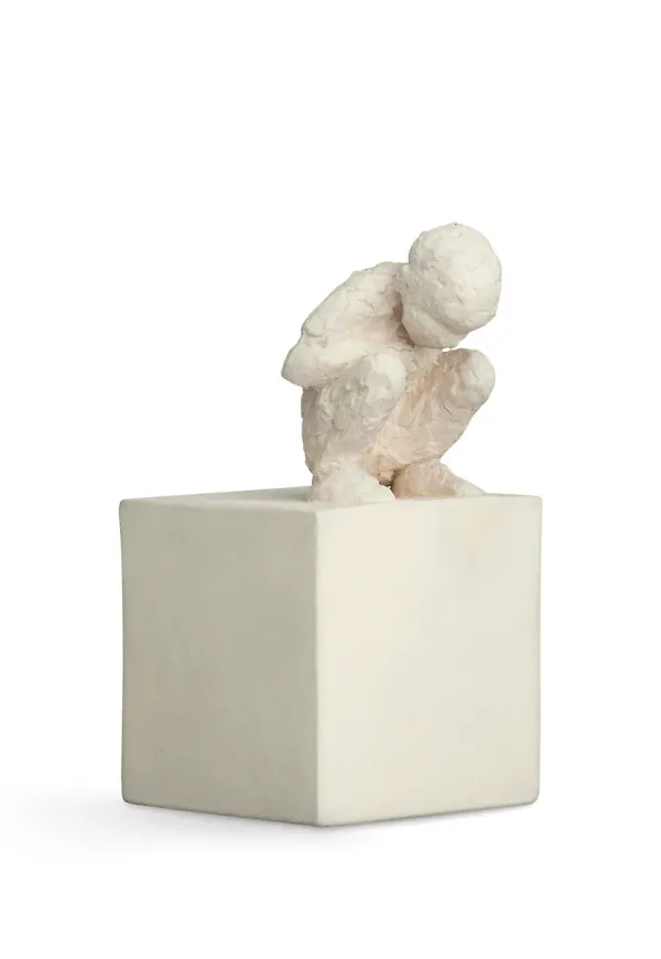 Vit Kähler-skulptur i supersnygg modell.