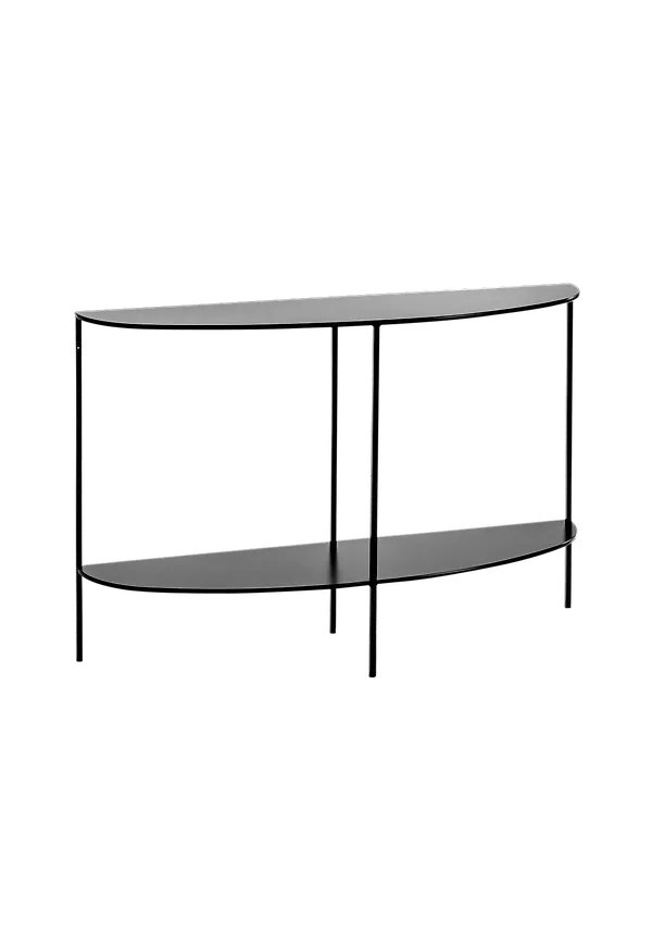 Svart La Redoute-småbord i klassisk modell.