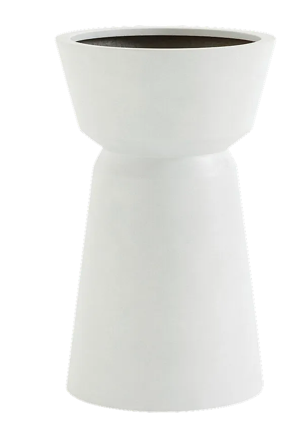 Mysig kruka i vitt från La Redoute.