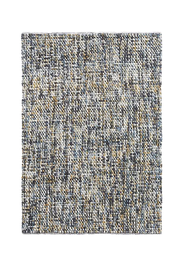 Otroligt fin ullmatta i blått från La Redoute.