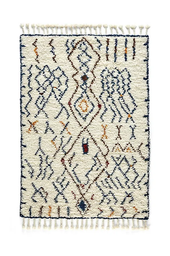 Skön ullmatta i flerfärgat från La Redoute.