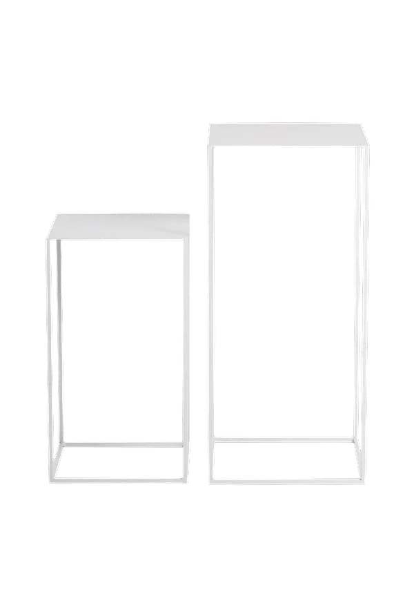 Vit La Redoute-bord i riktigt trendig modell.