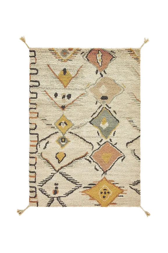 Supersnygg matta i flerfärgat från La Redoute.