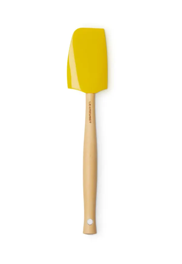 Riktigt trendig slickepott i gult från Le Creuset.