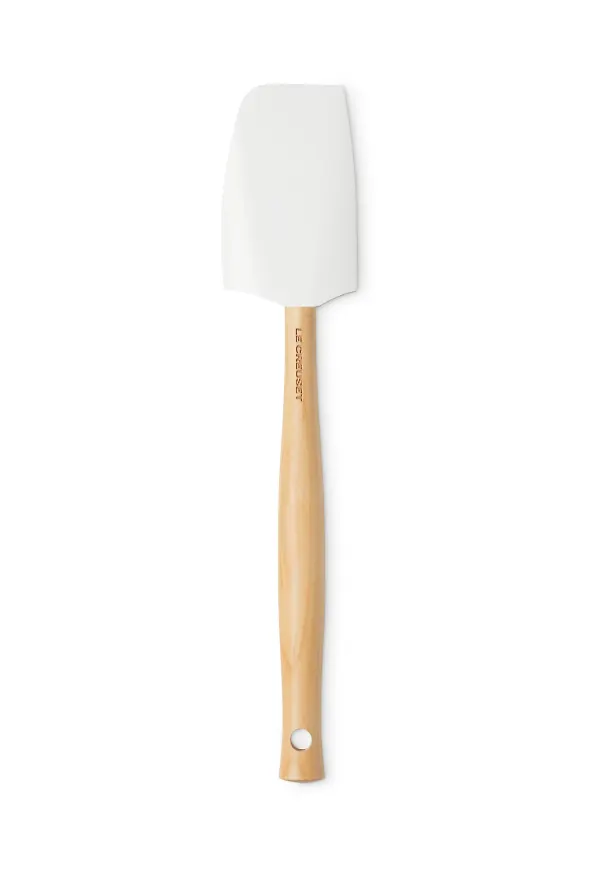 Otroligt snygg slickepott i vitt från Le Creuset.