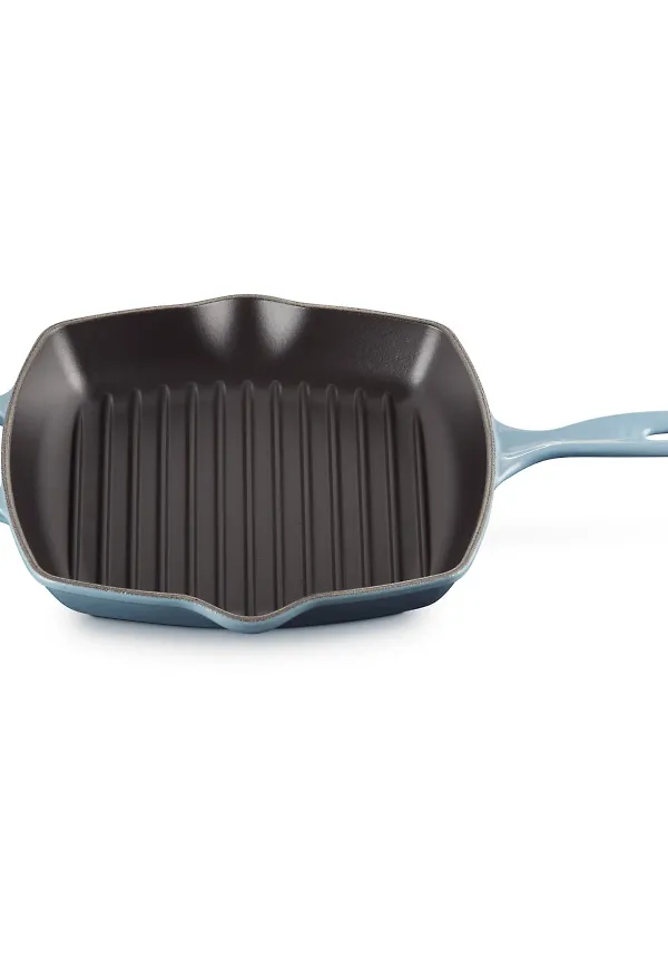 Trendig grillpanna i blått från Le Creuset.