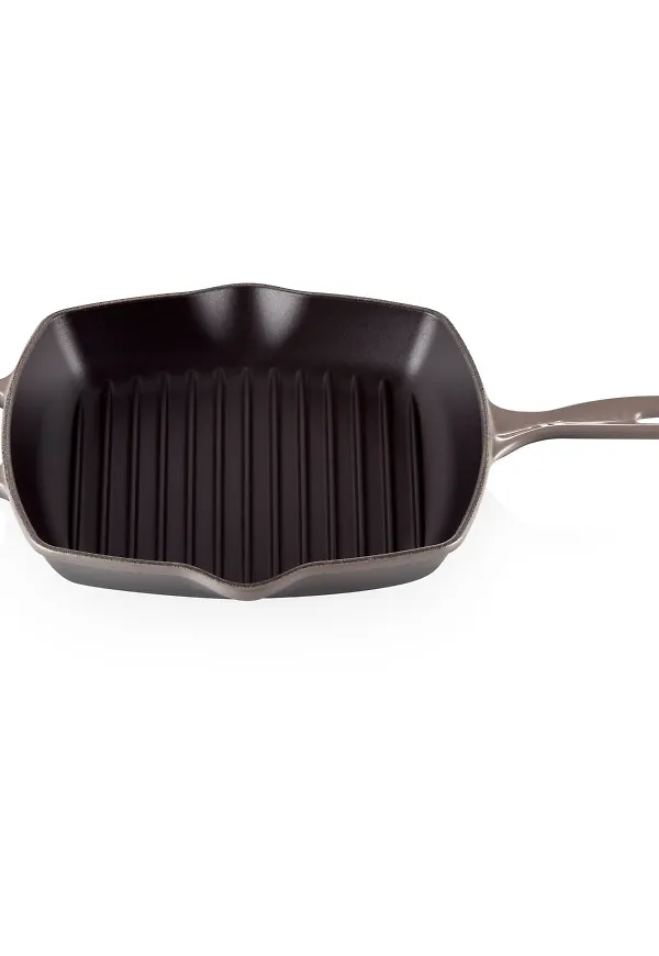 Modern grillpanna i svart från Le Creuset.