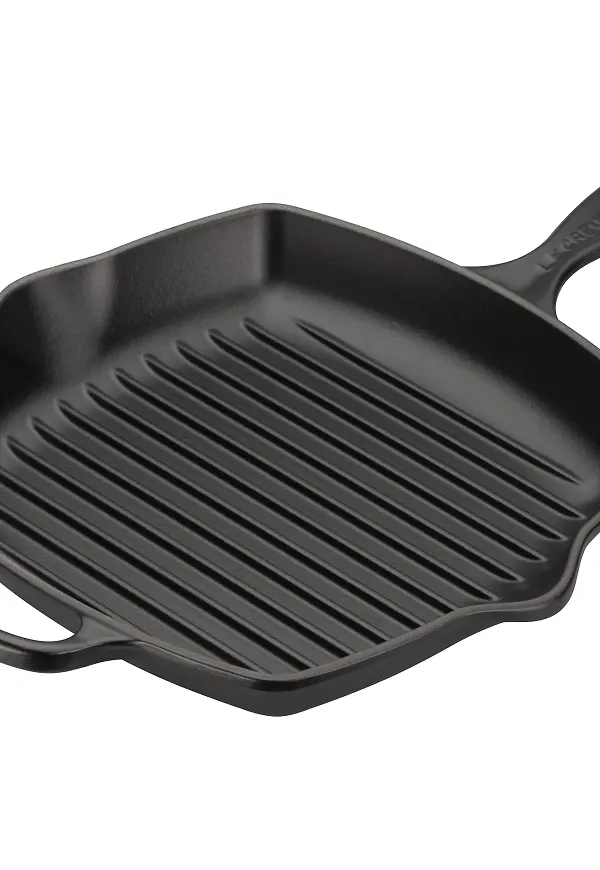 Superfin grillpanna i svart från Le Creuset.
