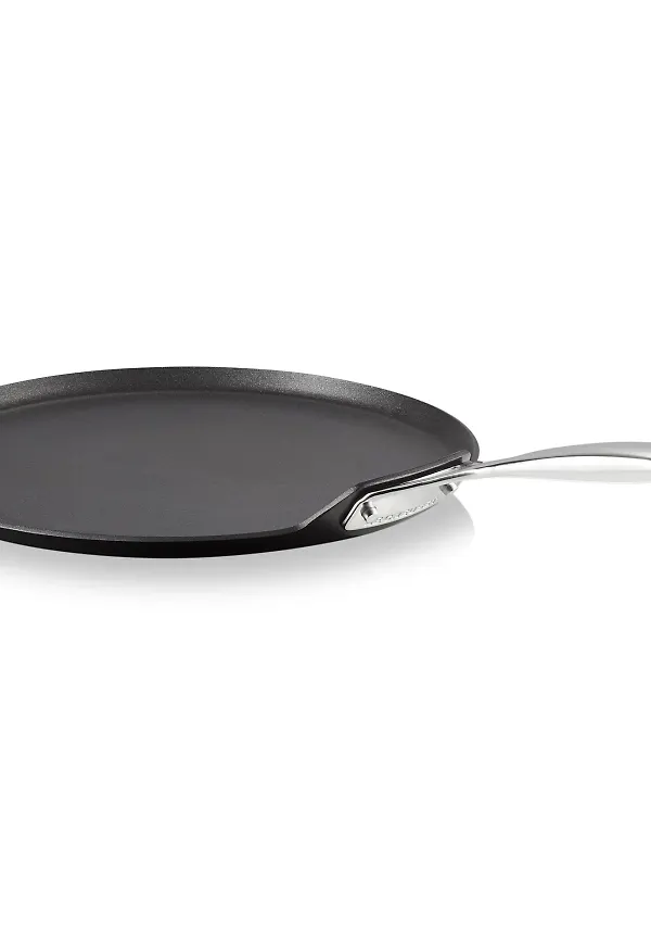 Riktigt fin pannkakspanna i svart från Le Creuset.