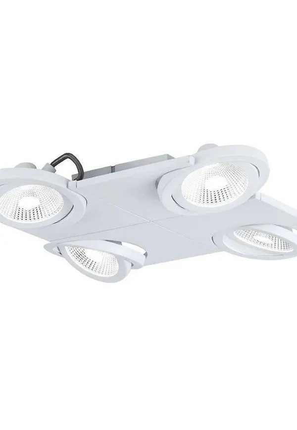 Superfin eglo lampa i vit färg gjord i aluminium.