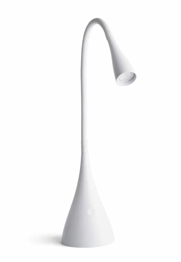 Elegant bordslampa i aluminium från Faro Barcelona.