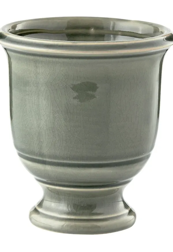 Riktigt snygg grön kruka 2025 från Lene Bjerre.