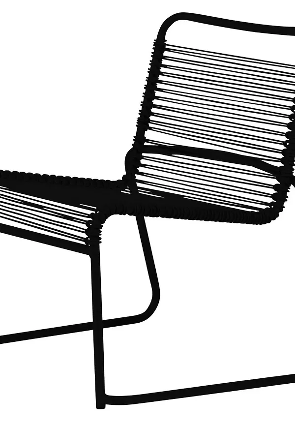 Svart Fiam-stol i cool modell.